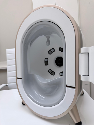 Professional skin analysis diagnostic device